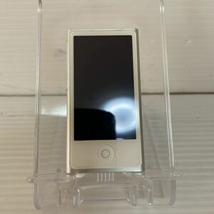 Apple iPod nano 16GB シルバー アップル アイポッドナノ 動作未確認 ジャンク ネコポス発送 S-033