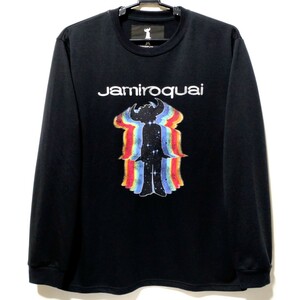 特価/未使用【サイズ=M】Jamiroquai/ジャミロクワイ/メンズ/長袖/Tシャツ/胸囲=88～96cm/black