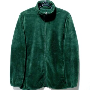 特価/未使用【サイズ=3L(2XL)】メンズ/フリース/フルジップ/ジャケット/胸囲=108～116cm/green