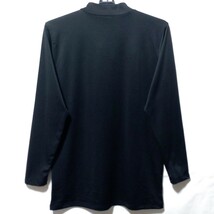 特価/未使用【サイズ=LL(XL)】のびのび暖か/メンズ/ハイネック/インナーシャツ/ストレッチ/裏起毛/保温/吸汗速乾/胸囲=104～112cm/black_画像4