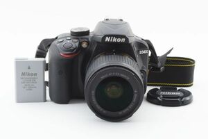 #k250★美品★ Nikon ニコン D3400 18-55mm VR