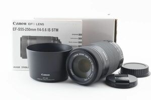 #m156★極上美品★ Canon キヤノン EF-S 55-250mm F4-5.6 IS STM