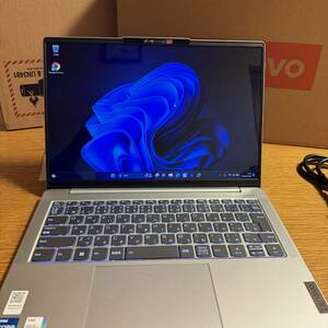 1円スタート！ 【美品】Lenovo IdeaPad Slim 5i Gen 8 OLED クラウドグレー 82XD003XJP レノボ 有機EL