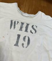 Special!! 40s Unknown stencil numbering football shirt_画像1