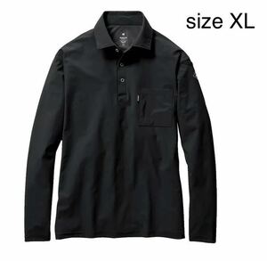 新品未使用　ブラック　size XL 新感覚ナイロン4WAYストレッチKK 235 長袖シャツ 接触冷感 吸汗速乾 ＵＶカット バートル春夏物