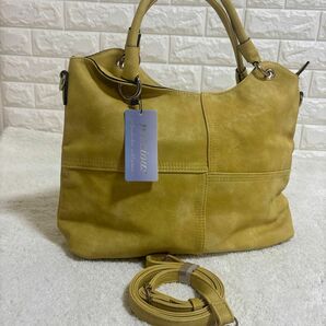 Precious プレシャス　トートバッグ　イエロー 2way