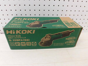 新品・未使用品 ☆HIKOKI日立 ディスクグラインダー 100mm HiKOKI G 10SP4(SS)☆　管理番号105-21