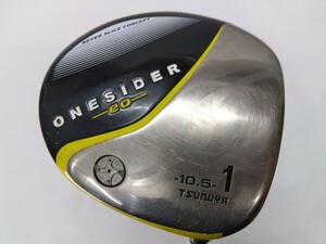 TSURUYA GOLF つるやゴルフ ONESIDER EO 10.5度 flex:S GOLDEN PRIX VX オリジナルカーボン メンズ右 ワンサイダーEOドライバー