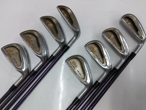 希少★HONMA 本間ゴルフ Twin Marks AP-501 8本(5-11,SW) flex:R TWIN KICK DORIC TITANIUM SHAFT FW&FW★★ ツインマークスAP501 4488452