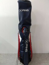 PING ピン PGJ-CBDX18キャディバッグ NAVY/WHITE 9.5型 5分割 47インチ対応 4.6kg KARSTEN Manufacturing Corporation 01-X01-1193 2018年_画像5