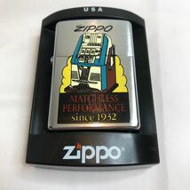 ZIPPO オイルライター MATCHLESS PERFORMANCE since1932 MADE IN U.S.A 【ほぼ未使用品】_画像1
