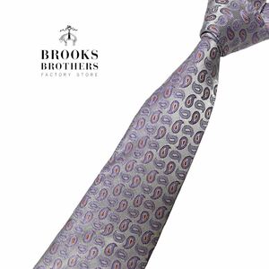 BROOKS BROTHERS ネクタイ タグ付 ペイズリー柄 ブルックス ブラザーズ USED 中古 m636