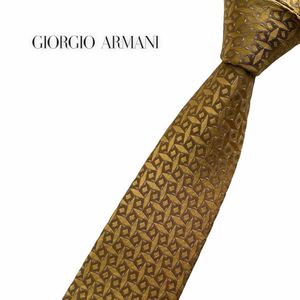 GIORGIO ARMANI ネクタイ 小紋柄 ジョルジオアルマーニ USED 中古 m655