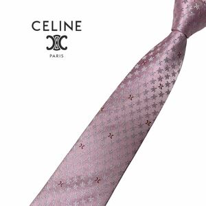 CELINE ネクタイ マカダム柄 カメ柄 セリーヌ USED 中古 m681