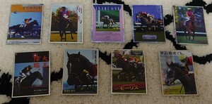 新品・未使用 JRA【競馬場来場抽選プレゼント・ヒーロー列伝コレクション グループF】9枚セット