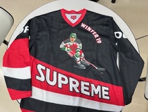 新品 Supreme Crossover Hockey Jersey Black L 19aw 2019年 黒 クロスオーバー ホッケー ジャージ ：木村拓哉さん着_画像1