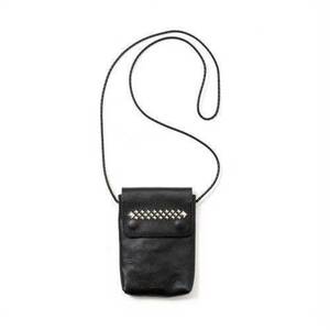 ※新品未使用 CALEE キャリー STUDS LEATHER SHOULDER POUCH レザースタッズショルダーポーチ