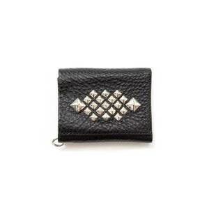 ※新品未使用 CALEE キャリー STUDS LEATHER MULTI WALLET レザーミニウォレット