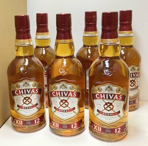 即決・送料無料) シーバスリーガル スコッチ ウイスキー 12年 6本セット / CHIVAS REGAL Y12 700ml × 6 (cr-soku08.0108)