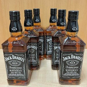 即決・送料無料) ジャック ダニエル ブラック Old No.7 6本セット / Jack Daniel's Old No.7 / 700ml × 6 (jak-soku21.0113)