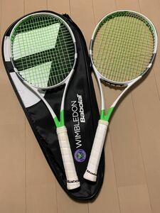 【限定カラー/2本セット】Babolat ピュアストライク 2017 16×19 ウィンブルドン グリップ2 PURE STRIKE WIMBLEDON G2 バボラ