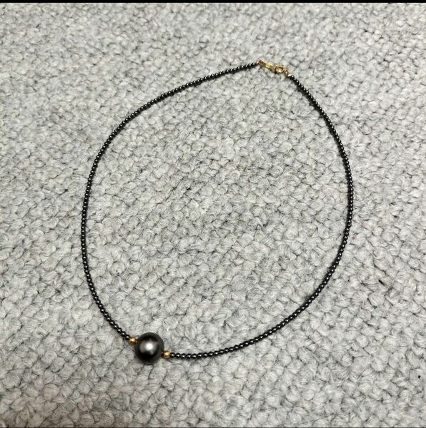 黒真珠 k18 ネックレス 18金ネックレス