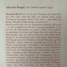 【独語洋書】Gemeinde zwischen Warnung und Verheissung / ヨハン・アルブレヒト・ベンゲル Johann Albrecht Bengel（著）_画像2