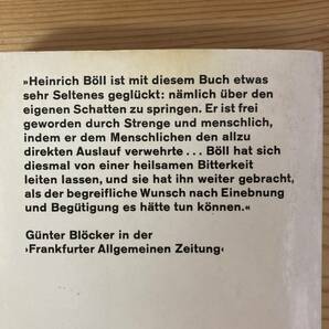 【独語洋書】道化師の告白 Ansichten eines Clowns / ハインリヒ・ベル Heinrich Boell（著）の画像2