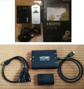 HDMIセレクター　４セット