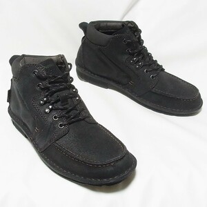 HUSH PUPPIES ハッシュパピー 本革 レースアップシューズ US7.5/25.5cm◎MONTROSE BOOT◎レザー ブーツ◎少しカスタムあり