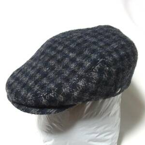 美品 TOKIO HAT トーキョーハット 耳当て付き ハンチング S◎頭周り56‐57cm◎日本製◎裏地フリース/フィールサーモ