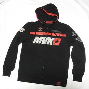 MVK マーベリック ビニャーレス フルジップパーカー 黒 L 定価10780円◎ヤマハ ワイズギア限定品◎maverick VINALES RACING◎MOTO GP