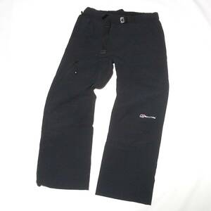 バーグハウス berghaus トレッキングパンツ W29インチ/74cm◎TREKKING PANT◎黒 良品◎