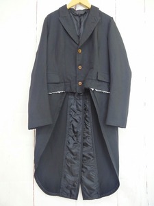 COMME des GARCONS COMME des GARCONS コムデギャルソン コムデギャルソン 燕尾ジャケット ブラック ポリエステル100% M RB-J022 AD2018