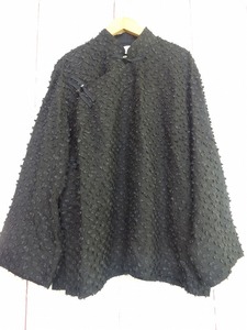 tao COMME des GARCONS タオ コムデギャルソン チャイナデザインシャツ ブラック M TI-B018 AD2021