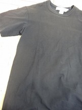 COMME des GARCONS SHIRT コムデギャルソン シャツ 半袖Tシャツ ネイビー 綿100% カットソー XS W24123_画像2