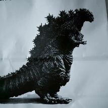 ゴジラストア ゴジラ 東京 ショッパー 紙袋 39.8×31×12cm 紙製 中古 モノクロ GODZILLA STORE Tokyo paper bag_画像5