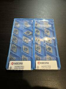 2箱セット 新品未使用 京セラ KYOCERA DCMT11T308MQ PR1535 旋盤 金属加工 チップ スローアウェイ 超硬 ステンレス