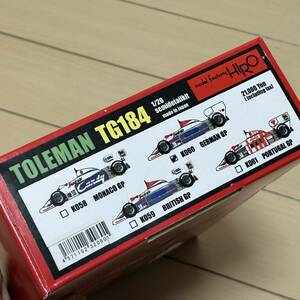 希少 モデルファクトリーヒロ 寅 TOLEMAN TG184 スケール 1/20