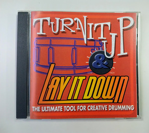 ドラム練習　Turn it up　＆ Lay it down　CD新品未使用未開封