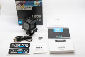 GoPro HERO Session CHDHS-102-JP2 【中古】 MicroSD 32GB付