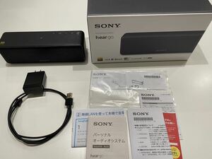 送料無料 SONY ハイレゾスピーカー h.ear go SRS-HG1 (B) 