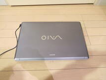 SONY■ソニー■VAIO■PCG-8141N （Core 2 Duo T9550 2.66GHz/4GB/320G×2/18.4インチ液晶/Blu-ray/vista）■ジャンク■バイオ_画像5