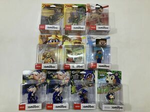 ★【同梱不可】未開封品 Nintendo amiibo アミーボ リンク 時のオカリナ/トワイライトプリンセス他 10点セット