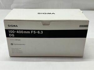 ★【同梱不可】中古品 SIGMA シグマ 100-400mm F5-6.3 DG OS HSM キヤノン用 レンズフード欠品