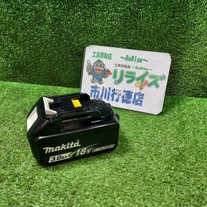 マキタ リチウムイオンバッテリー BL1830 makita 純正 バッテリーカバー・箱無し【未使用】※バッテリーチェッカー付属無し