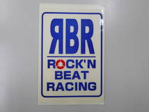 未使用　RBR　ロックンビートレーシング　ステッカー　1枚　クリックポスト_画像1