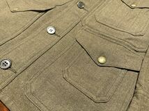 稀少30s〜40s オリジナル FILSON Forestry Cloth Cruiser ヴィンテージ フォレストリークロス クルーザー ジャケット 検 マッキーノ ウール_画像3