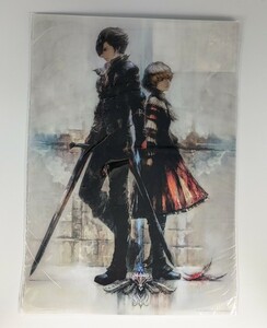 FF16 一番くじ　G賞・アートイラスト クリアマット　クライヴ　ジョシュア