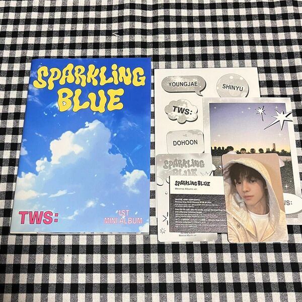 TWS トゥアス SPARKLINGBLUE weverse盤 ハンジン トレカ